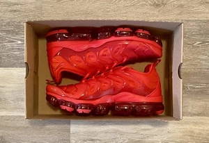 Nike Air VaporMax Plus 'Triple Rojo' Zapatos para Correr CW6973-600 Para hombres Talla 14 - Imagen 1 de 12