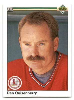 Dan Quisenberry 1990 Upper Deck Baseball #659 St. Louis Cardinals - Image 1 of 2
