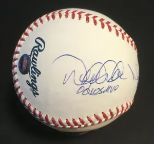 Derek Jeter Mariano Rivera Yankees Signed INS WS MVP baseball 4 Auto Steiner 5 - Bild 1 von 9