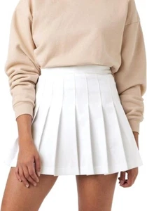 SCKTOO Womens Girl High Waisted Pleated Tennis Skirt, School A-Line Skater Skirt - Picture 1 of 6