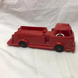 Vintage Wyandotte Toys Firetruck 7 1/4" Plastic Made in USA - Picture 1 of 8