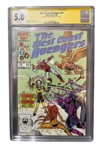 Marvel Comics West Coast Avengers #10 Signed Graded 5.0 Steve Englehart 7/86 - Picture 1 of 4