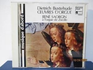 Buxtehude - Oeuvers D'Orgue - Rene Saorgin - CD - MINT condition - E24-3942 - Picture 1 of 3