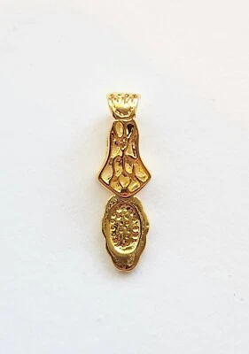 Pegamento de celosía grande color dorado en fianzas (paquete 5/15) se envía desde EE. UU. (68-G) Foto 1 de 4