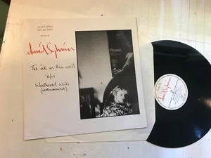 David Sylvian Ink In The Well POSTER SLEEVE Uk 12" ep 1984 orig JAPAN vinyl lp! - Picture 1 of 5