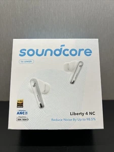 Soundcore Liberty 4 NC Wireless Earbuds Adaptive Noise Cancelling 50h Playtime - Picture 1 of 4