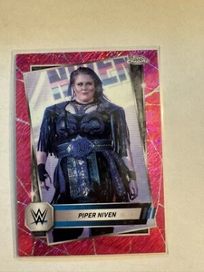 2025 Topps Chrome WWE - Piper Niven #152 Pink Shimmer Refractors - Picture 1 of 2