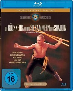 Die Rückkehr zu Den 36 Kammern der Shaolin-Shaw  Blu Ray   Neu OVP