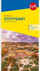 Falk Cityplan Stuttgart 1:21.000 | (Land-)Karte | Falk Citypläne | Deutsch - Bild 1 von 1