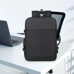 Travel Laptop Backpack with Mesh Pockets Business Work Bag for Business Trip - Afbeelding 1 van 7