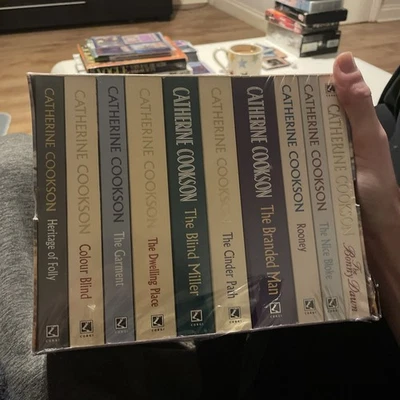 Catherine Cookson collection Books X 10 Dwelling Place rip in seal - Image 1 of 3