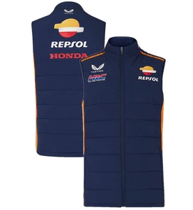 Honda Racing Men's Gilet MotoGP Castore Repsol Jacket - New - Picture 1 of 3