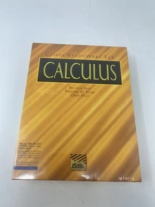Cliffs Studyware per Calculus PC IBM Tandy - floppy 3,5" - sigillato in fabbrica 1993 - Foto 1 di 6