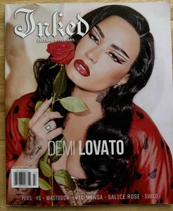 INKED MAGAZINE (Culture, Style, Art) - Demi Lovato July 2022 Issue - Picture 1 of 9