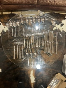 Reed And Barton 18/10 Palladian Edelstahl Besteck, 39 Teile - Bild 1 von 15