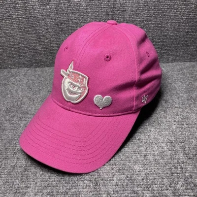 Fort Wayne TinCaps Dad Hat MILB Baseball Pink Strapback 47 Adjustable Girls - Image 1 of 4