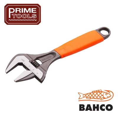Bahco 9031 Orange ERGO Adjustable Wrench 8" Wide Opening 38mm Limited Edition - Image 1 of 4