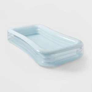SUN SQUAD 6' X 22" DELUXE RECTANGULAR FAMILY POOL BLUE - - Scratch & Dent - Picture 1 of 5