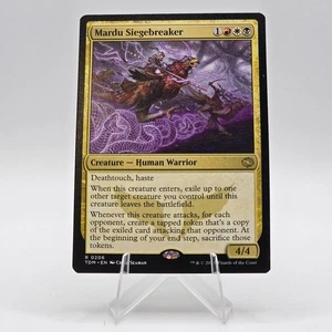 Mardu Siegebreaker - TDM #206 Rare - NM / Mint Tarkir Single - Picture 1 of 3