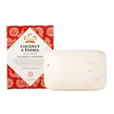 Bar Soap Coconut & Papaya Soap 5 Oz by - Image 1 of 4