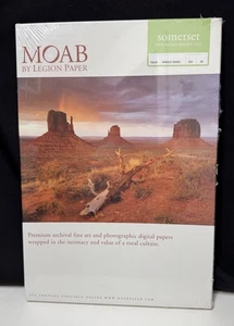 Somerset by MOAB Enhanced Velvet 13 x 19 NEW Sealed Box - Picture 1 of 2