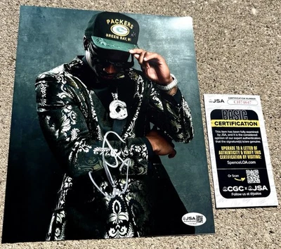 MATTHEW GOLDEN SIGNED 8x10 Photo JSA COA GREEN BAY PACKERS 2025 - Image 1 of 3