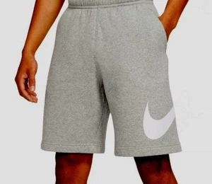 Nike Men's Shorts NSW Club Athletic Fitness Workout Training Graphic Bottoms - Picture 1 of 5
