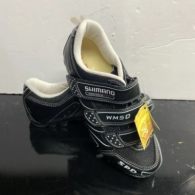 Shimano WM50 SPD Cycling Mountain Bike Shoes Womens Size 6.5 EU Sz 38 Black - Image 1 of 4