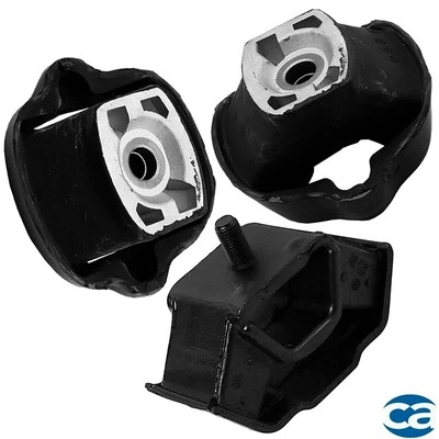 Juego de 3 piezas de soportes de motor y montaje de transmisión para Mercedes Benz 300SE 91-88 3,0 L Foto 1 de 4