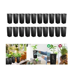 20Pcs Nursery Pots Plant Pots Flower Plant Container - Picture 1 of 7