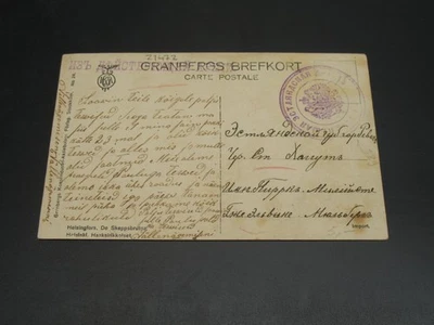 Rusia Finlandia 1915 militar 329 manchas postales *21472 Foto 1 de 2