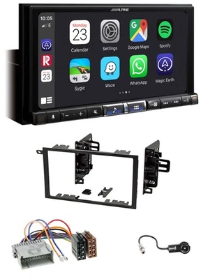Alpine 2DIN DAB USB MP3 Bluetooth Autoradio für Chevrolet Avalanche Blazer Caval - Bild 1 von 4