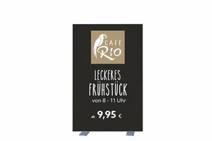 Raumteiler, Werbung u. Information, H=1400 mm - Bild 1 von 5