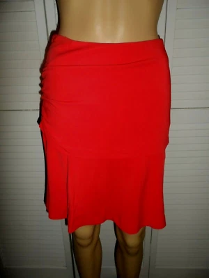 ПРОДАЖИ красивый Massimo Dutti размер 4 оранжевый слоистый Rouched стороне юбка женщин новый с Ярлыками - Изображение 1 из 4