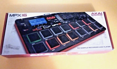 Akai MPX16 Drum Sampler | Recorder Player mit Adapter Top Zustand Wie Neu - Bild 1 von 3