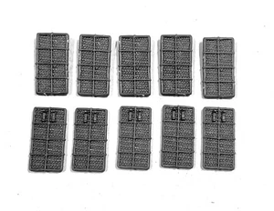 MONGOL TOWER SHIELDS 10x 28mm HISTORICAL sprue JobLot Bits LOTR WARHAMMER - Picture 1 of 1