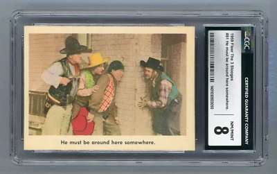 1959 The Three Stooges #81 He Must Be Around Here... CGC 8 NM/MINT #933050 - Image 1 of 2