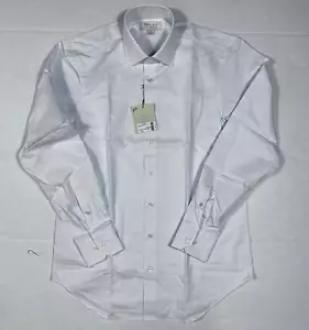 $250 New HAGEN CARMEL Men's Size Medium M Casual Striped Blue L/S Button Front - Picture 1 of 6