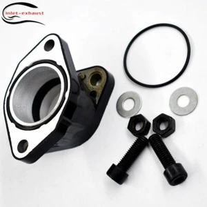 Intake Manifold For Yamaha Warrior 350 YFM350 Carburetor 1987 - 2004 FREE O-RING - Picture 1 of 6