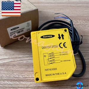 Sensor fotoeléctrico nuevo para BANNER Q60VR3AF2000Q1 63005 enviado desde EE. UU. - Imagen 1 de 10