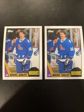 1987-88 Topps Nordiques Hockey Card #77 Michel Goulet