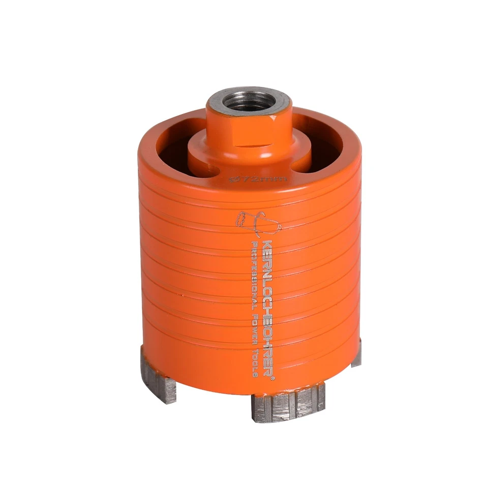 KERNLOCHBOHRER.COM Diamant Dosensenker Ø 82 mm x 70 mm x M16 - Softschlag geeignet