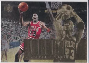 MICHAEL JORDAN Chicago Bulls Basketball Upper Deck MLJ Collection #23 AIR LE! - Picture 1 of 2