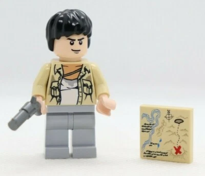 Satipo 7623 Gun Map Raiders Lost Ark Indiana Jones LEGO® Minifigure Figure Foto 1 de 2