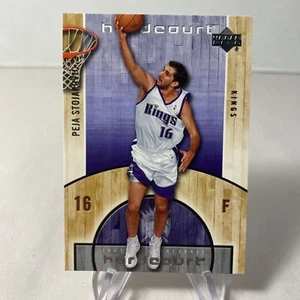 2005-2006 Upper Deck Hardcourt Sacramento Kings tarjeta #74 de Peja Stojakovic - Imagen 1 de 2
