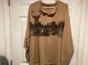 EUC mens Size Xl Long Sleeve Shirt, Hunting Deer Shirt Legacy Falls  - Picture 1 of 2