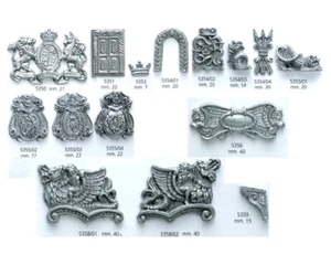 Decorazioni in metallo (10 pz) AM5353 - amati modellismo - Foto 1 di 2