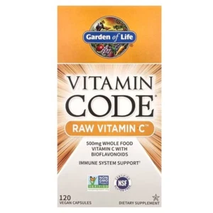 Garden of Life Vitamin Code RAW Vitamin C, 120 caps - Picture 1 of 3