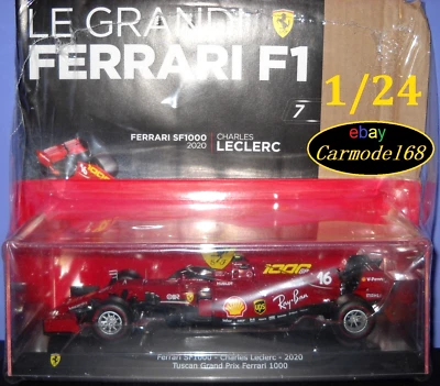 Ferrari SF1000 Charles Leclerc #16 2020 1:24 + N 7 Le Grandi Ferrari Centauria - Immagine 1 di 4