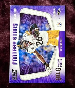Maglietta Leveon Bell 2018 Score Fantasy Stars nuova di zecca Steelers Legends Michigan St SP - Foto 1 di 4